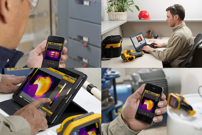 Fluke SmartView® представляет собой комплект инструментов для просмотра и анализа инфракрасных изображений